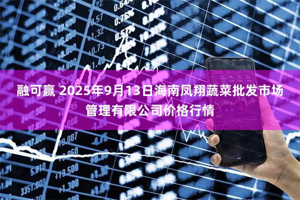 融可赢 2025年9月13日海南凤翔蔬菜批发市场管理有限公司价格行情