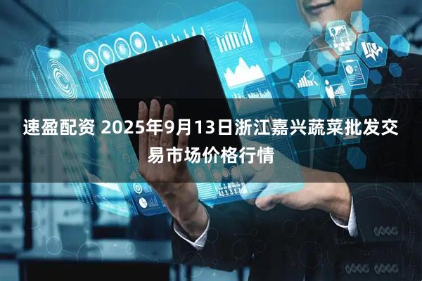 速盈配资 2025年9月13日浙江嘉兴蔬菜批发交易市场价格行情